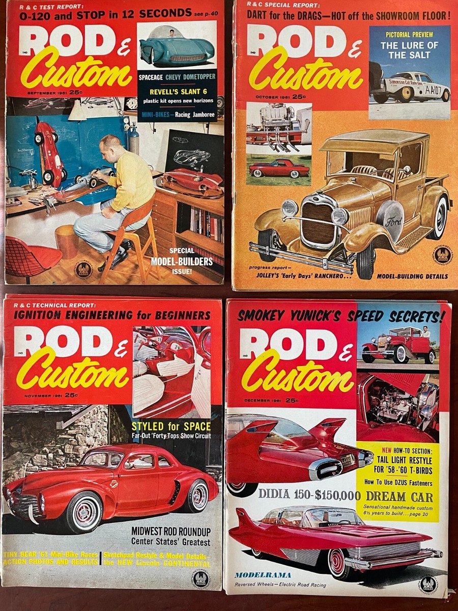 ROD & CUSTOM Magazine - 1961-1970 - Your Choice of Month/Year | eBay