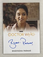 Bhavnisha Parmar as Sonya DOCTOR WHO Series 11 & 12 Autograph Card full bleed
