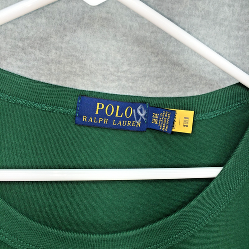 Polo Ralph Lauren Property U of Polo 67 T-shirt Men 3XLT Tall Green Yellow - 第 2/6 張圖片