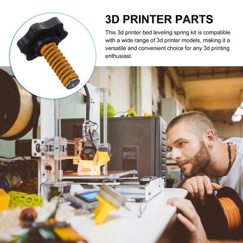 Drukarka 3d Łóżko Sprężyny poziomujące Akcesoria i zestaw śrub modernizacyjnych - Zdjęcie 11 z 12