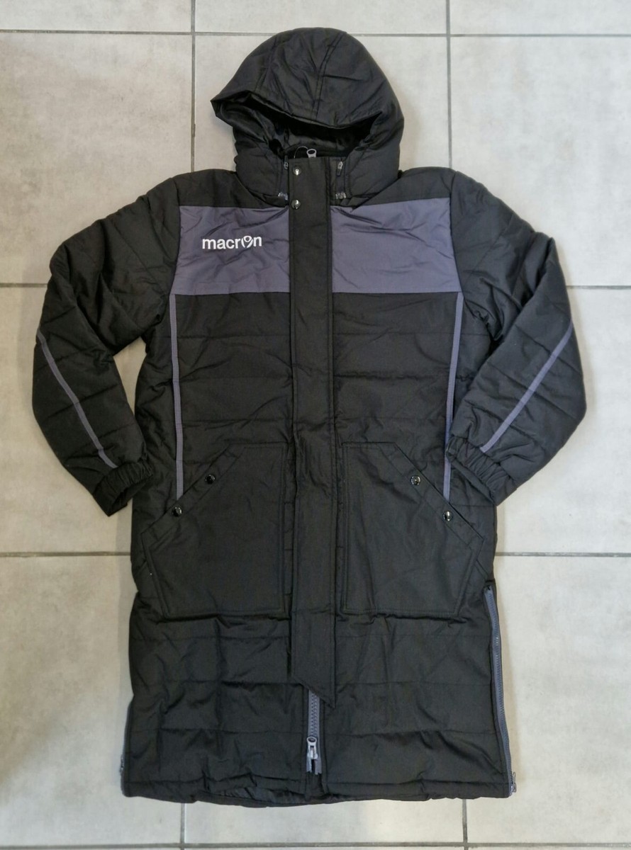 7560 MACRON GIACCA IMBOTTITA LUNGA DA PANCHINA GIACCA GIACCONE