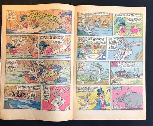 Bugs Bunny #235 Gold Key Bronze Age Looney Tunes Whitman Variant g/vg - Picture 4 of 4