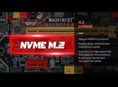 X79 Motherboard Combo LGA 2011 Xeon E5 2650 V2 CPU 2*8GB DDR3 ECC RAM M.2 NVME - Picture 4 of 12