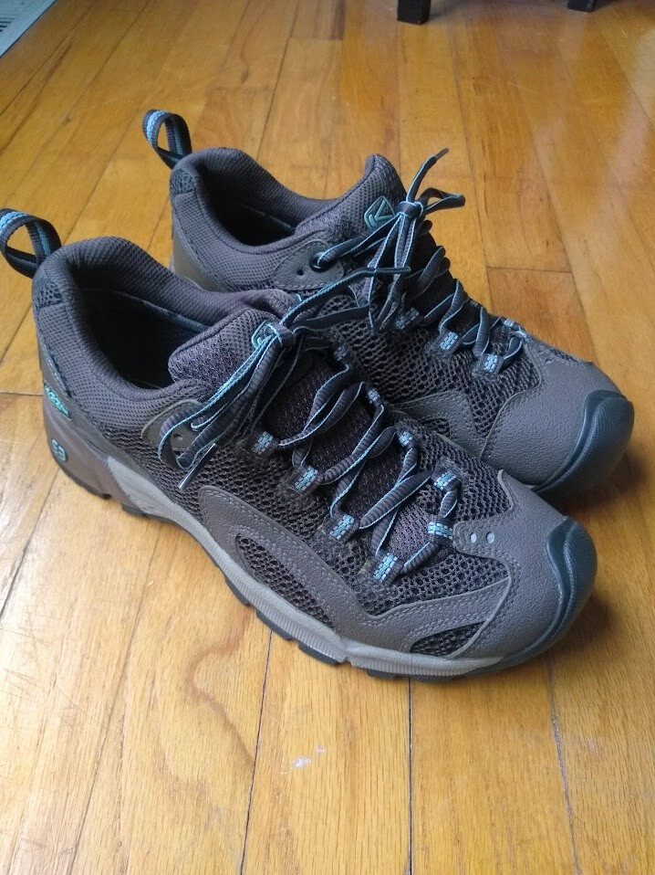 Scarpe da trail running donna KEEN DRY RIDGELINE WP 5284 BOBB marroni escursionismo taglia 8