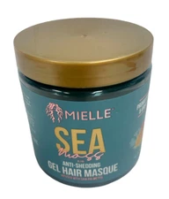 Mielle Sea Mass Anti-Shedding Gel Hair Masque Promotes Shine (8oz / 235ml) NEW