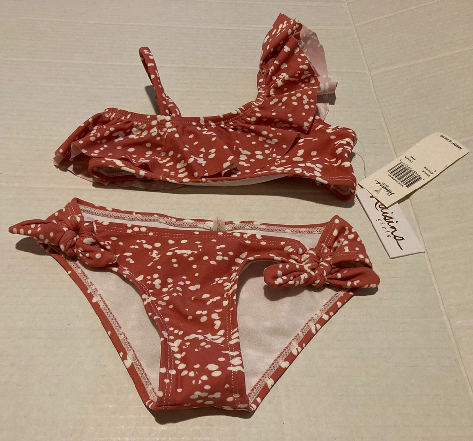 Nuevo con etiquetas Conjunto de bikini Raisins Girls rosa Total Eclipse 5 SR$38 Foto 2 de 4