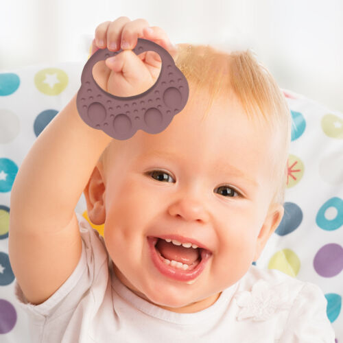 Baby Toddler Teether Soft Silicone Dog Paw Shape Baby Teethers Food-Grade - Picture 12 of 16