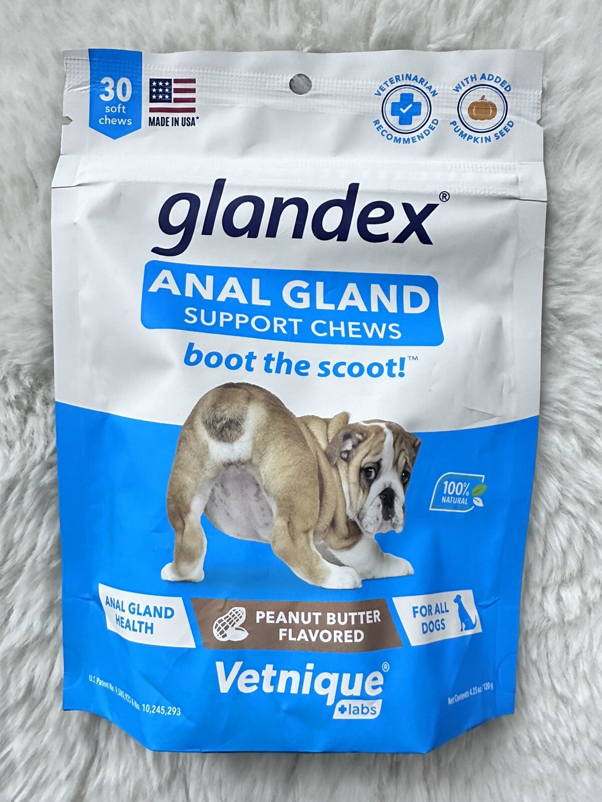 Glandex Anal Gland Support Chews For Anal Gland Problems For Dogs 30