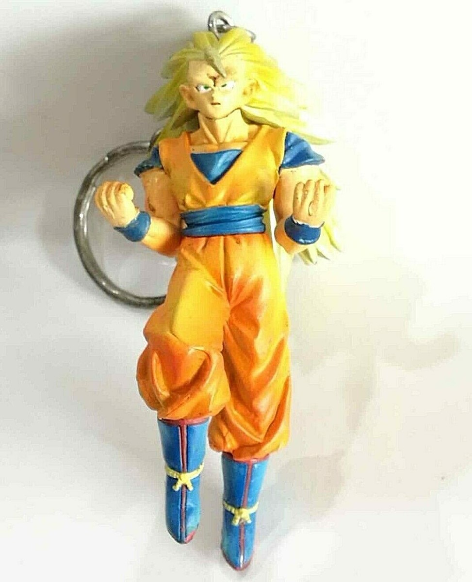 Japan Banpresto Dragon Ball Z Goku SS3 HG Action Figure Keychain Toy Kids - Main Image