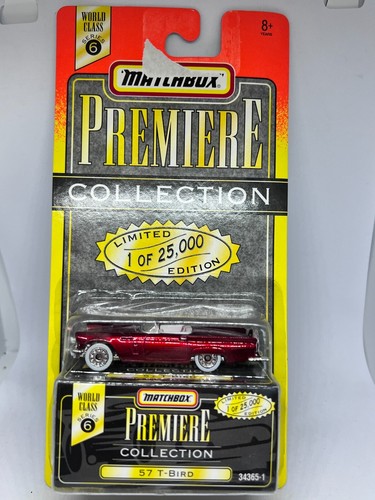 Matchbox Premiere Collection World Class #6 6 PC COMPLETE SET GTO VETTE 57 TBIRD - Picture 16 of 22