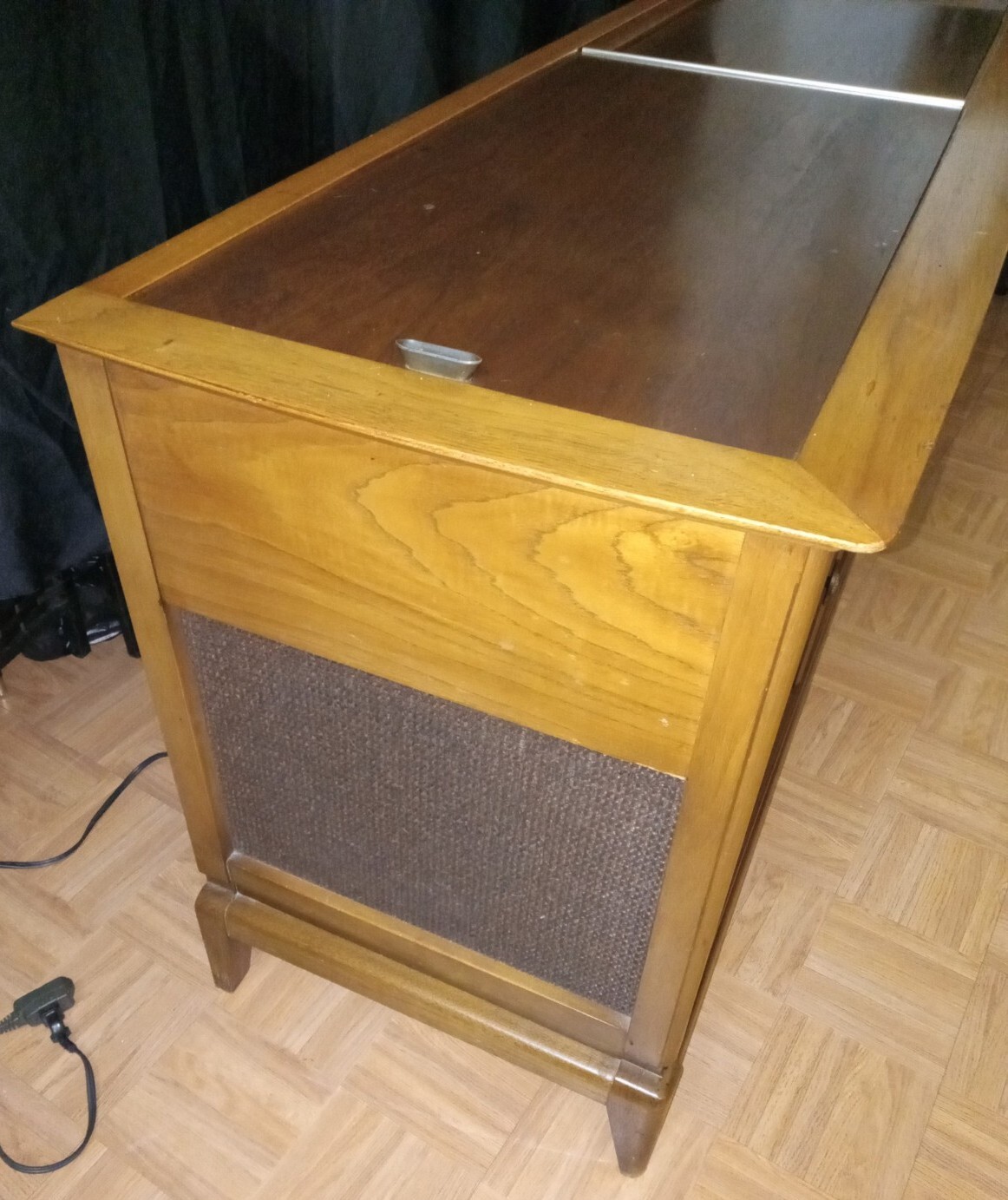 Vintage upgraded Kenwood Console dresser style stereo Radio cassette CD