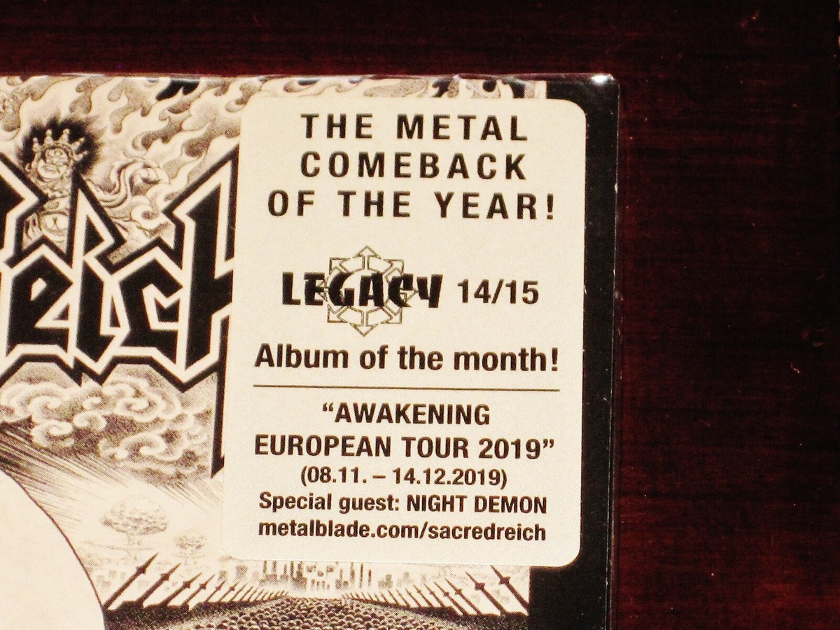 米LP Sacred Reich Awakening 3984156621 l Blade Records /00260 LP SACRED REICH Awakening 3984156621 Metal Blade US | eBay