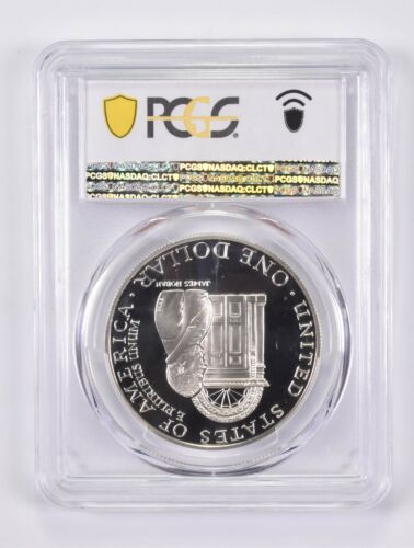 1992-W PR70 DCAM White House Commemorative Silver Dollar PCGS - Picture 2 of 5