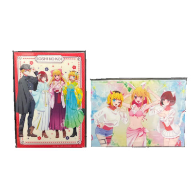 SEGA Oshi no Ko visual board Ruby ,Aqua ,Kana ＆Memcho set of 2