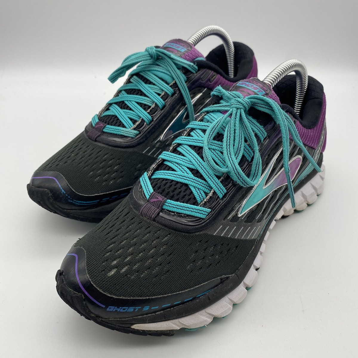 Brooks Ghost Women's Size Black Running Shoes Sneakers 1202251B092