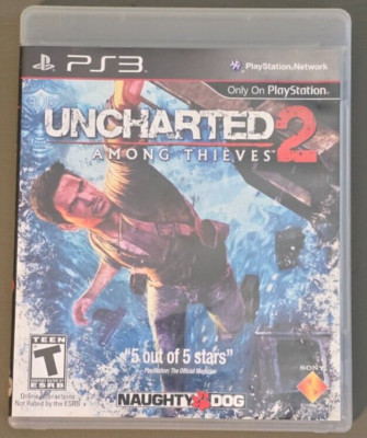 Uncharted 2 Among Thieves PS3 Complete CIB Tested Sony PlayStation 3