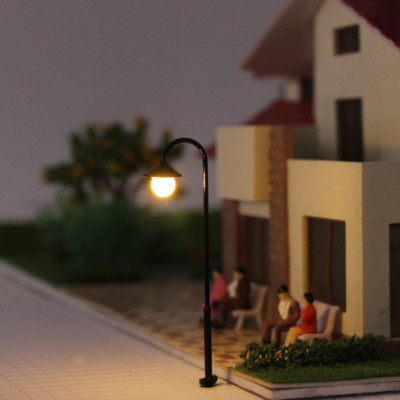 Evemodel LYM12 Model Eisenbahn Beleuchtung 1:87 Spur H0 Lamppost Strasslampe