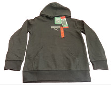 NWT - PUMA Youth Boy Fleece Hoodie, Black, M-10/12