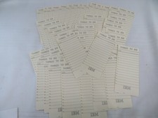 1970s IBM Original Things To Do List Partial Pad 50 Sheets
