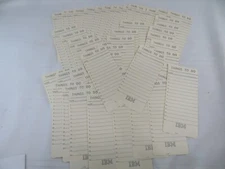 1970s IBM Original Things To Do List Partial Pad 50 Sheets