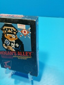 Brand New, factory sealed. Nintendo NES Hogan's Alley game. VERY RARE. H-Seam!!