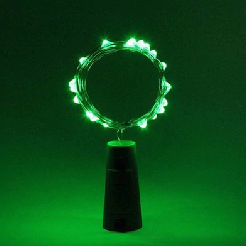 Bottle String Light 2m Cork Shaped 20 LED Fairy Party Christmas Gin Wine Glass - Picture 8 of 12