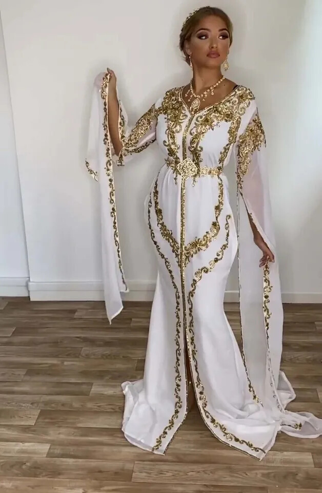 moroccan bridesmaid dresses Maxi Royal Casual White Dress Long Kaftan Dubai Abaya Gown besteller-2 One-Shoulder Blue Gray Bridesmaid Size:VV Long Dresses