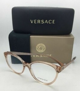 brown versace glasses