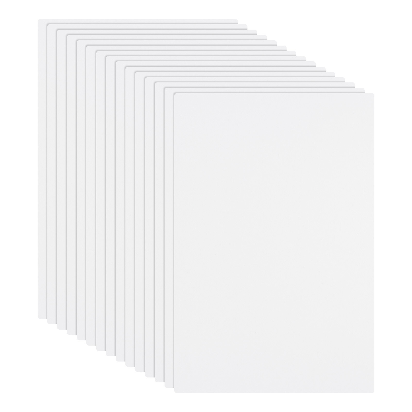 15 PCS Foam Board 12x18 Inch, White Foam Board 1/8 Inch Thick Foam Poster Board