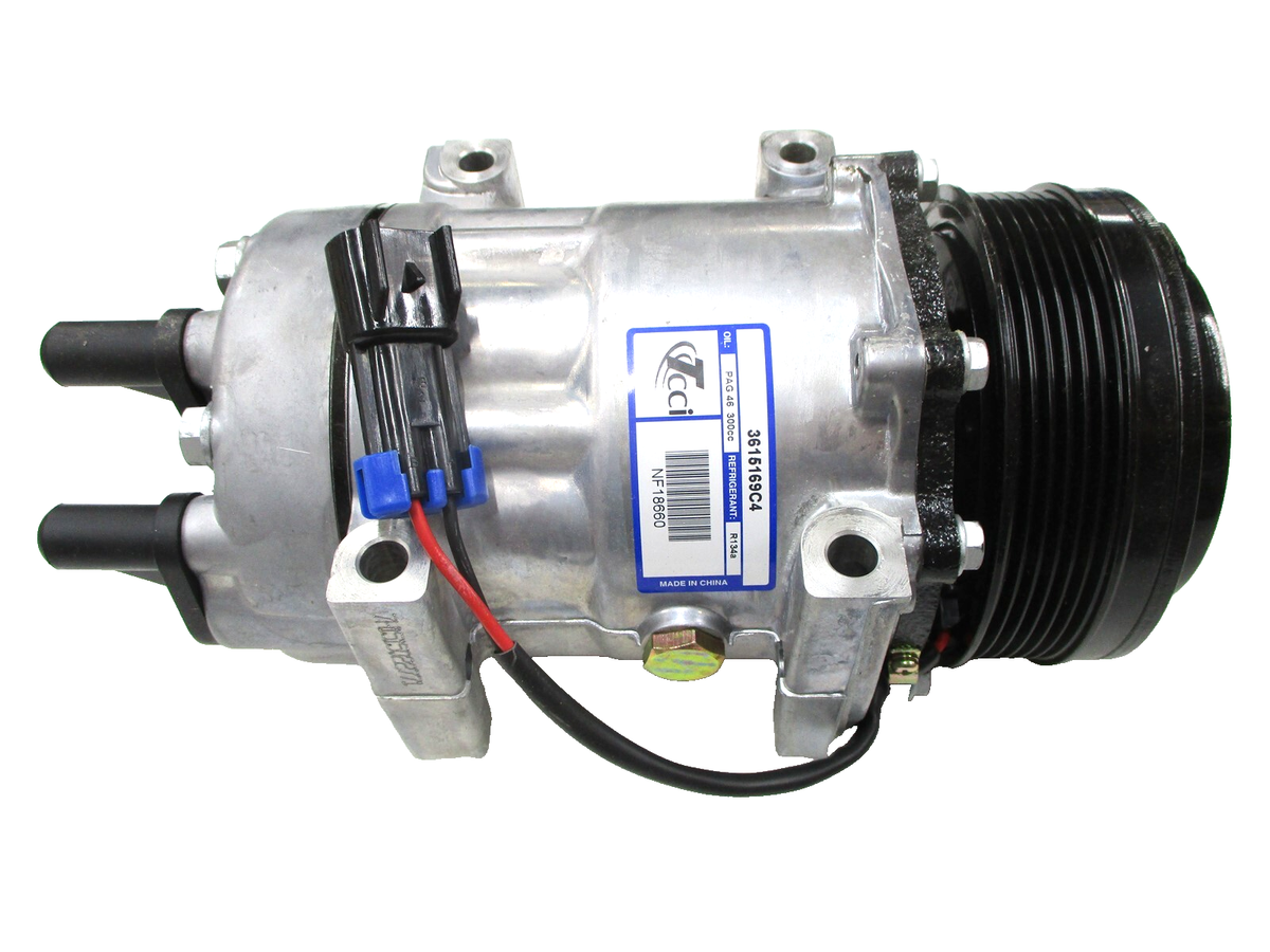 3615169C4 OEM INTERNATIONAL AC COMPRESSOR W/ CLUTCH TCCI 5347