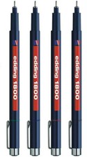 EDDING  1800 Fineliner Faserschreiber profipe...