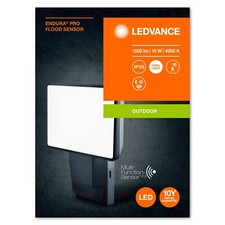 Image of LEDVANCE Pro Floodlight With Sensor 15w 4000k Dark Grey PIR