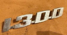 1300 Script Badge. Vw1300 Emblem For Engine Lid 113853687 1300 Script Badge. Vw1300 Emblem For Engine Lid 113853687