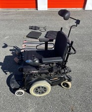 1122 Jazzy Motorized Wheelchair  Ramp  