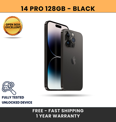 Apple iPhone 14 Pro 128GB Fully Unlocked 5G - Excellent | eBay