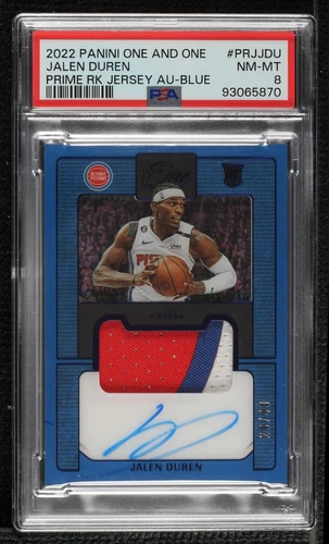 2022-23 Panini One and One - Jalen Duren #PRJ-JDU