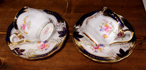 Royal Albert Crown China ESPRESSO Coffee Pot + 6 Demitasse Cups + Saucers 6513d - Picture 12 of 20