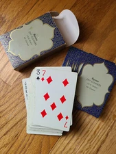 Vintage Remembrance Redi Slip Michigan Spears Dry Cleaning Playing Cards