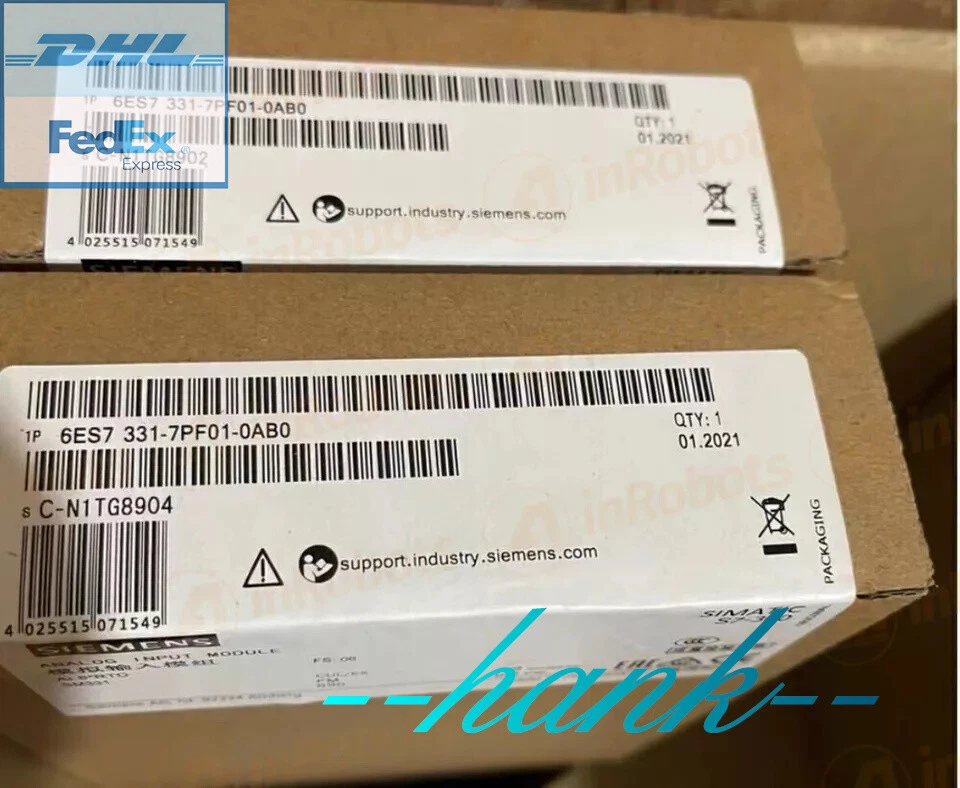 6ES7331-7PF01-0AB0 1PCS Brand New SIEMENS 6ES7 331-7PF01-0AB0 Fastshipping DHL - Image 2 of 3