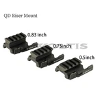QD Riser Mount Quick Release Red Dot Sight Scope Mount 20mm Picatinny Rail Mount