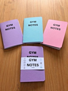 image is loading gym notes workout diary exercise journal logbook pastel