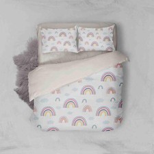 3D Rainbow Pattern Quilt Cover Set Duvet Cover Bedding Pillowcases