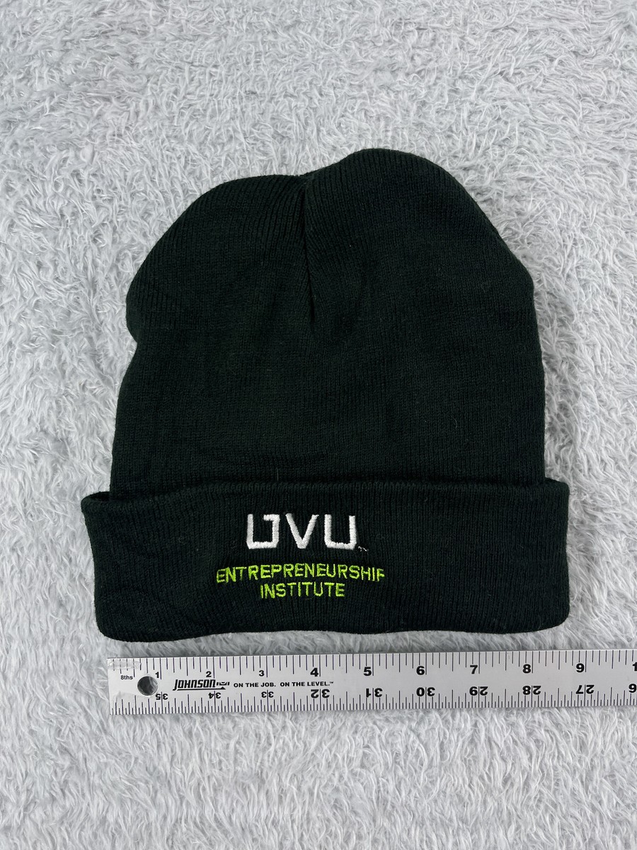 UVU Entrepreneurship Institute Beanie Toque Adult Black Knit