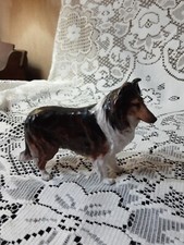  ROYAL DOULTON RARE COLLIE DOG ASHTEAD APPLAUSE HN 1058- PERFECT !!