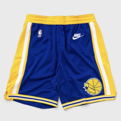 Size XL Nike Throwback Golden State Warriors HWC Shorts