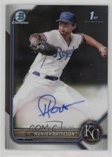 2022 Bowman Draft Chrome Draft Pick Auto Hunter Patteson #CDA-HP Auto 1l2z