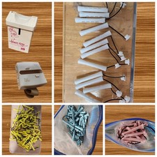 Vintage Professional Salon Perm Rod Mixed Large Lot Fuji Paper Dispenser