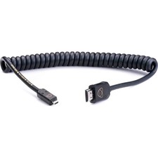 Atomos HDMI Full to HDMI Micro Coiled Cable, 40cm/16" Coiled 80cm/32" Extended 