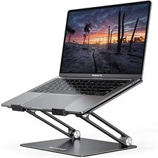 Adjustable Aluminum Laptop Stand for 10-17.3 Inch Laptops