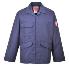 PORTWEST BizFlame Pro Flame Retardent Jacket Navy Medium